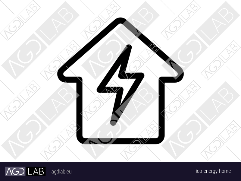 Energy home icon