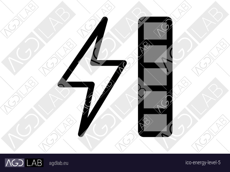 Energy level 5 icon