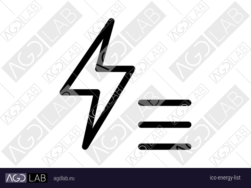 Energy list icon