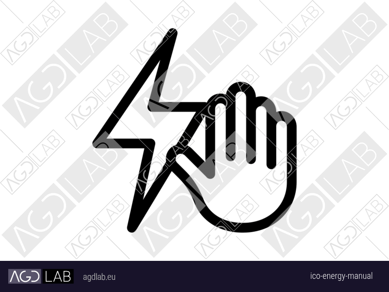 Energy manual icon