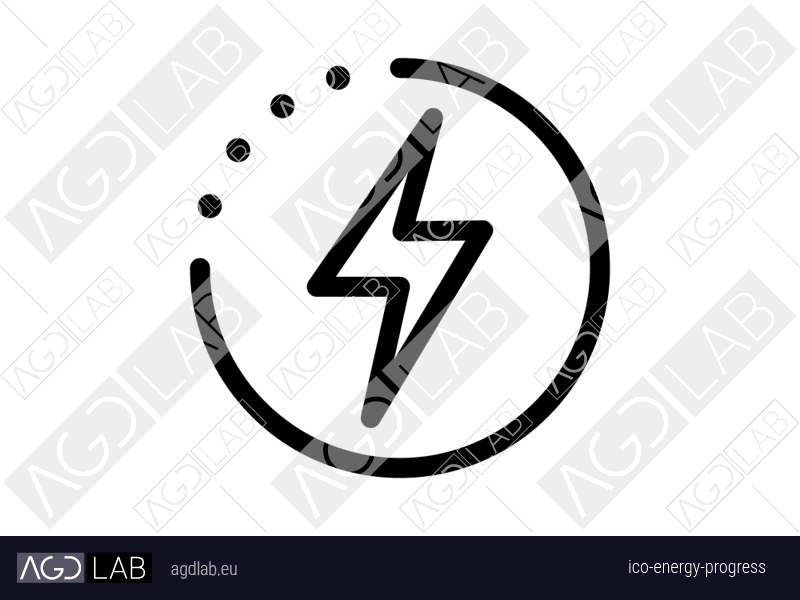Energy progress icon
