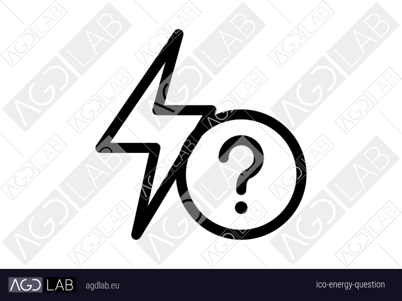Energy question icon