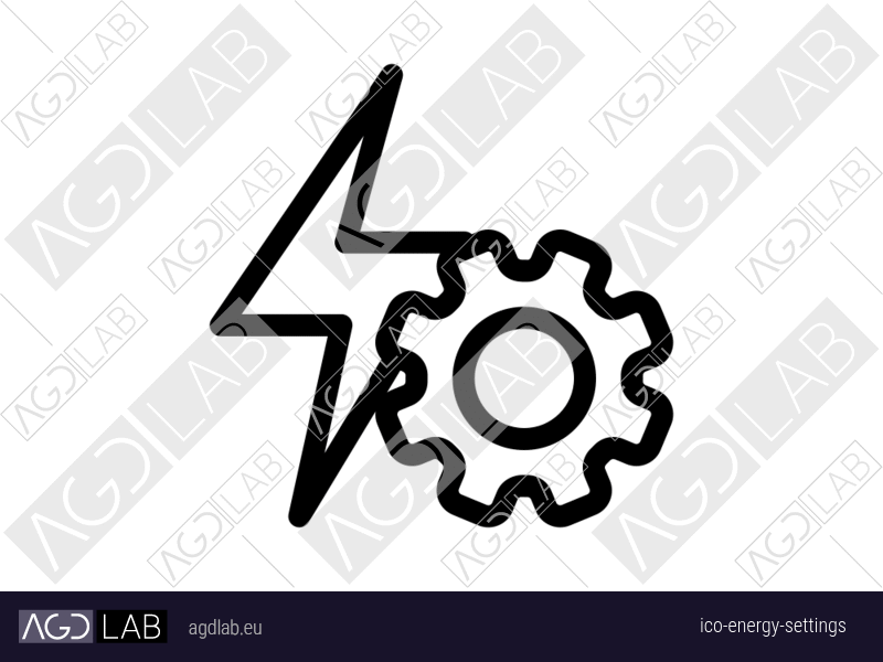 Energy settings icon