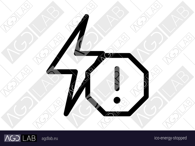 Energy stopped icon