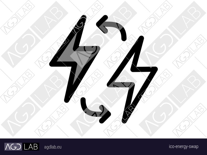 Energy swap icon