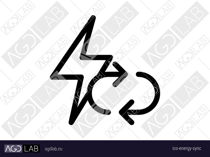 Energy sync icon
