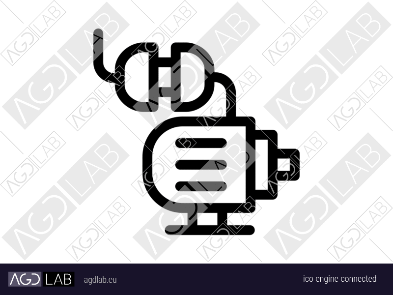 Engine connected icon