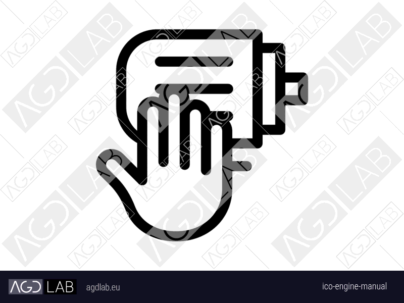 Engine manual icon