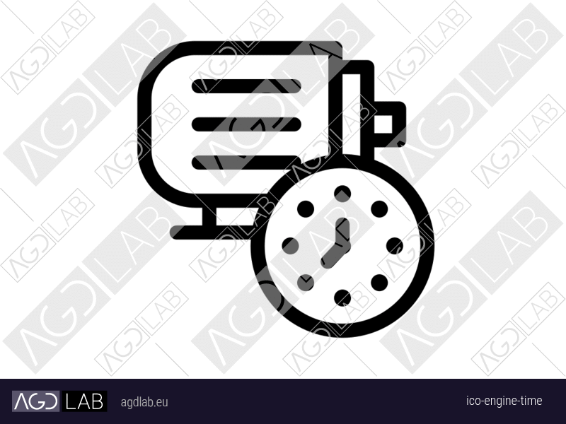Engine time icon