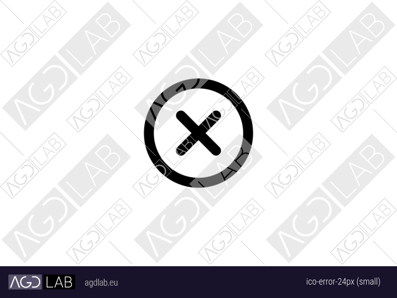 Error 24px (small) icon