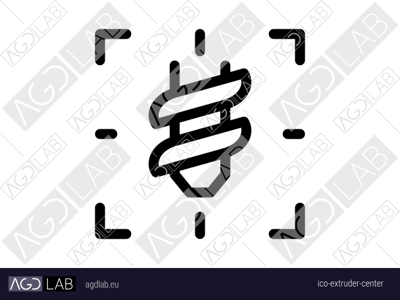 Extruder center icon