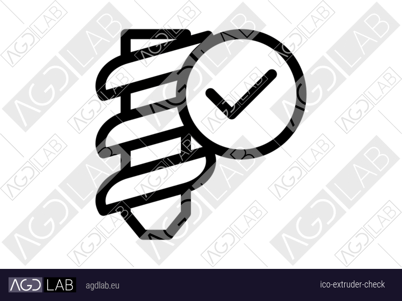 Extruder check icon