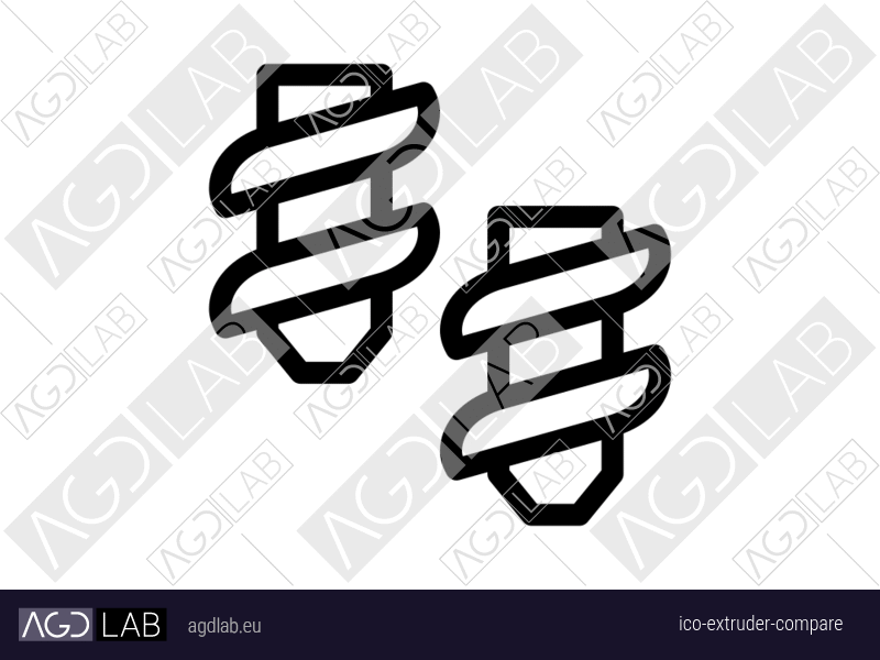 Extruder compare icon
