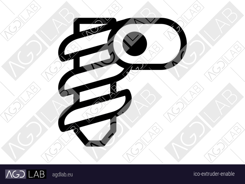Extruder enable icon