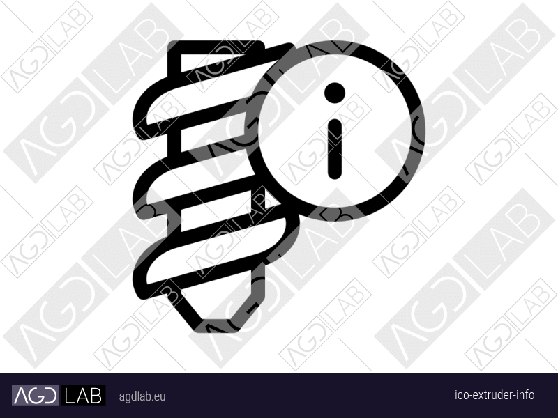 Extruder info icon