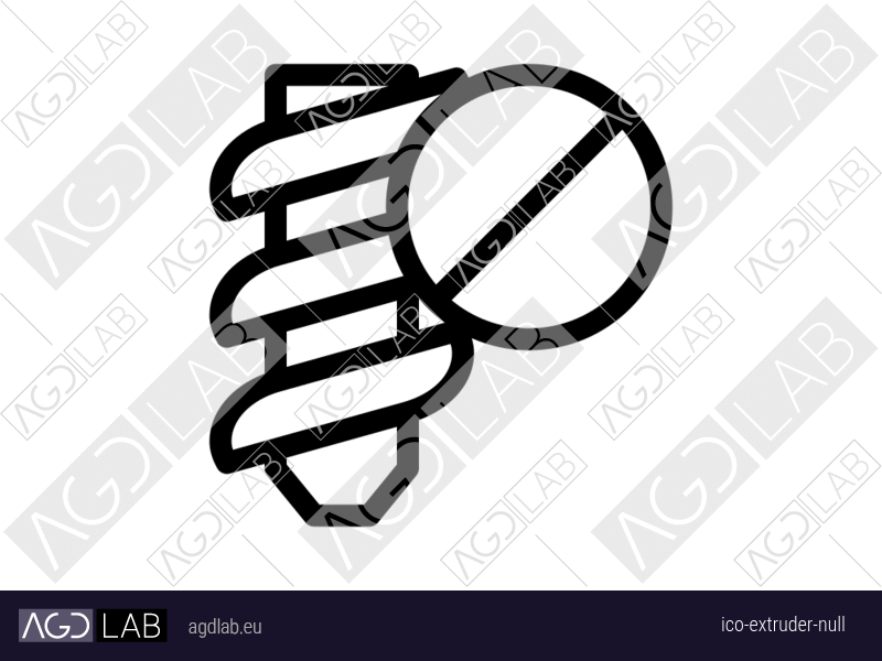 Extruder null icon