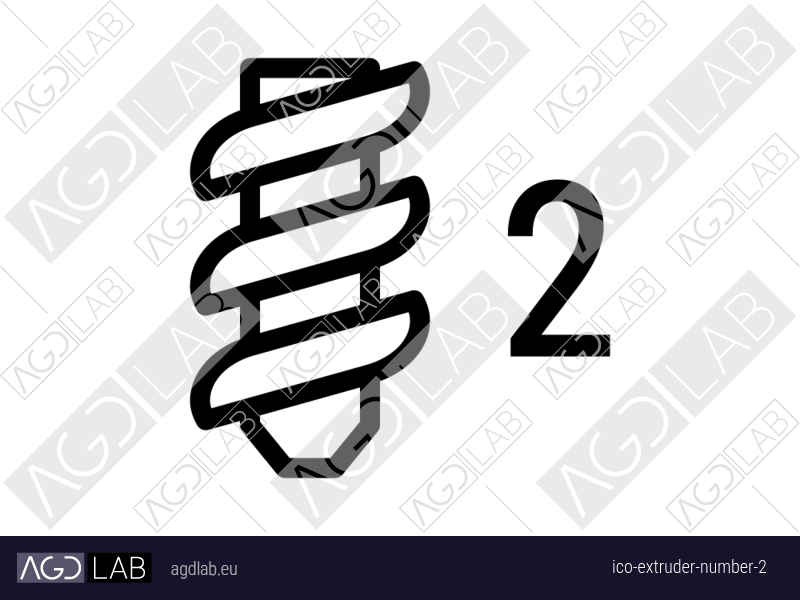 Extruder number 2 icon