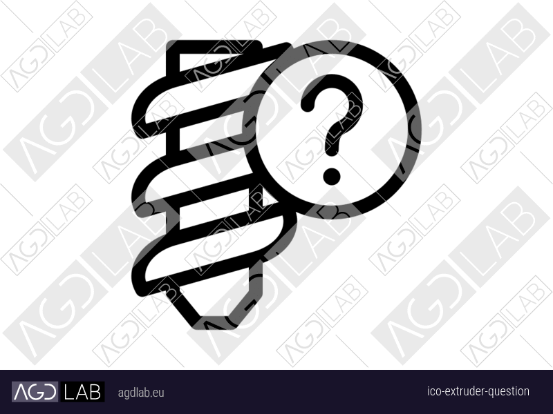 Extruder question icon