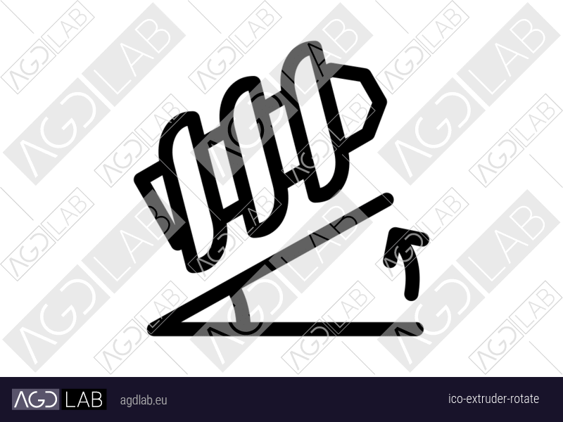 Extruder rotate icon