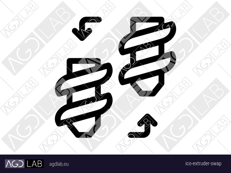 Extruder swap icon