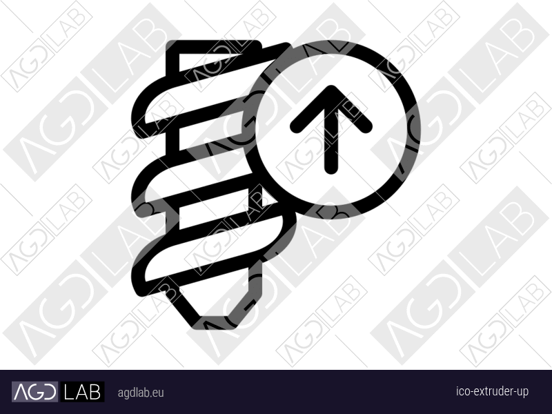 Extruder up icon