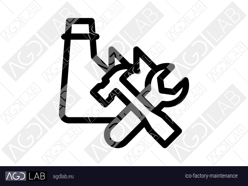 Factory maintenance icon