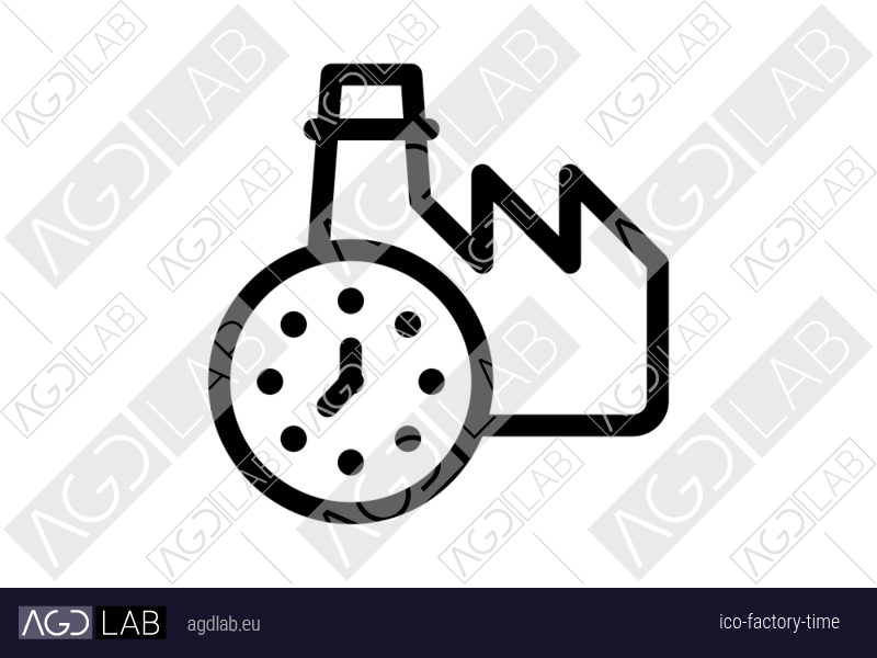 Factory time icon