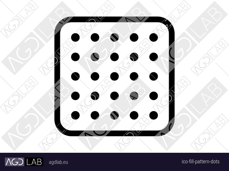 Fill pattern dots icon