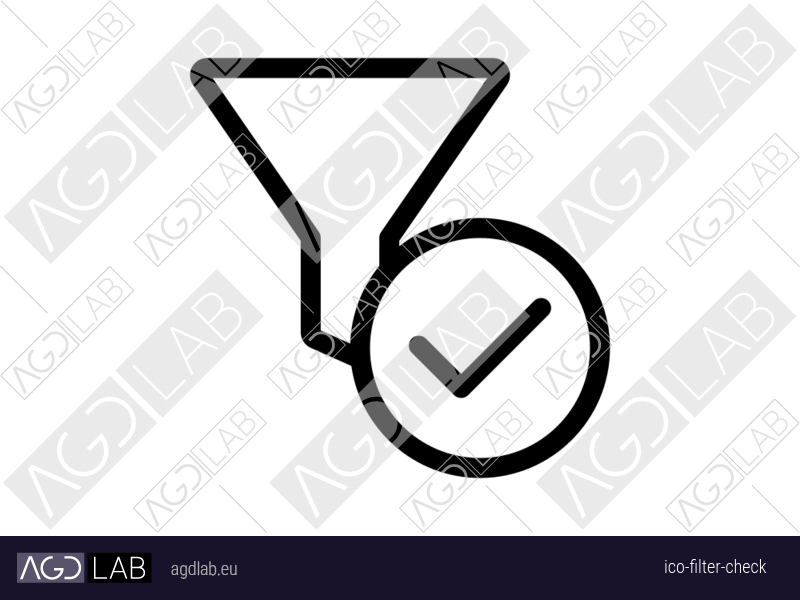 Filter check icon