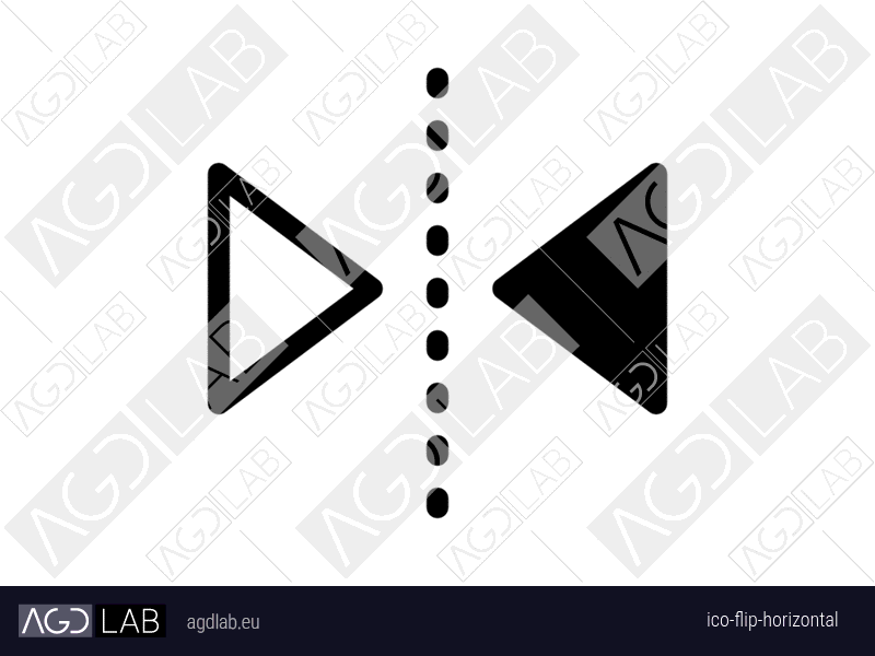Flip horizontal icon