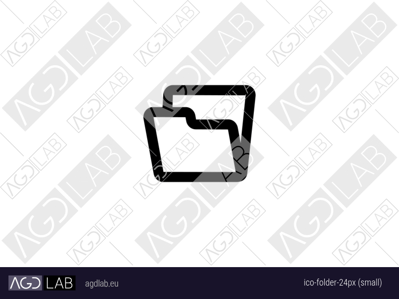 Folder 24px (small) icon