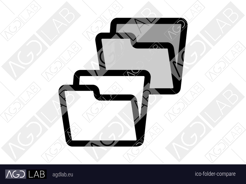 Folder compare icon
