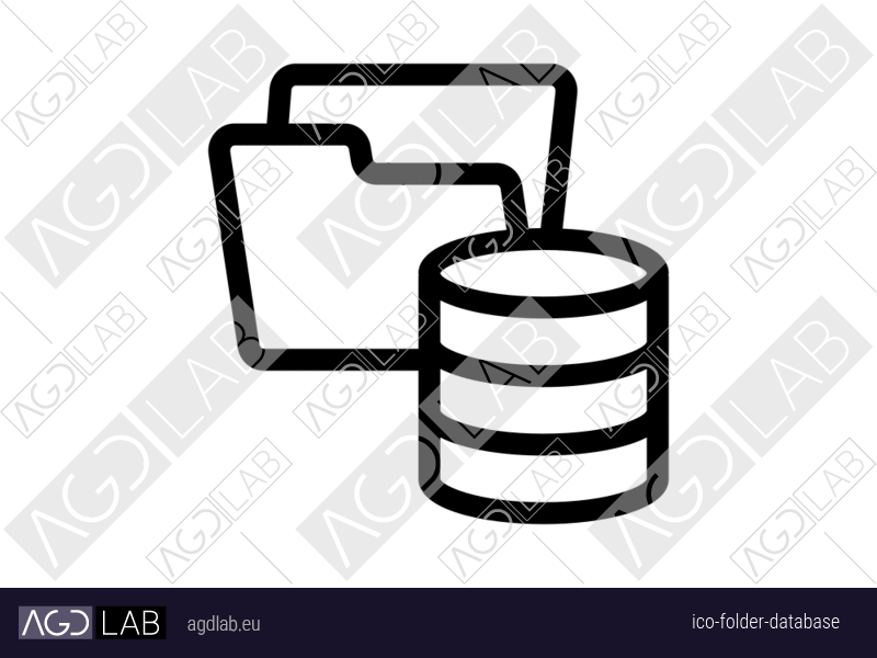Folder database icon
