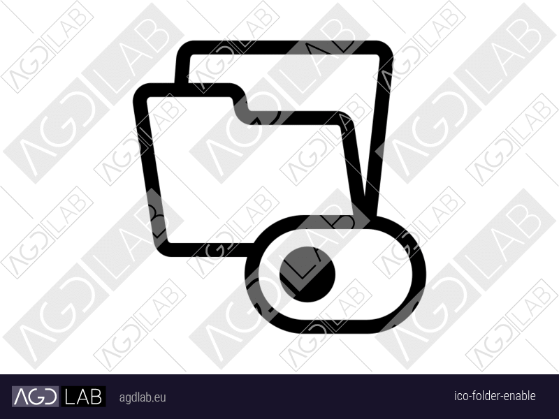 Folder enable icon