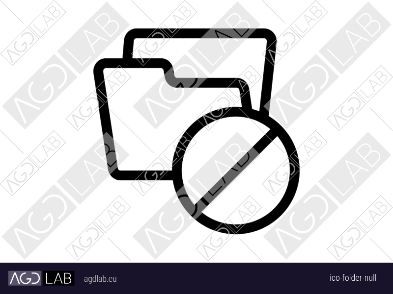 Folder null icon