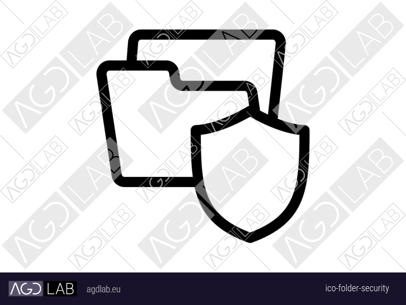 Folder security icon