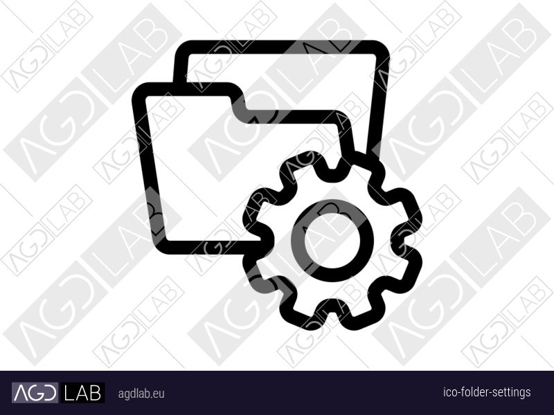 Folder settings icon