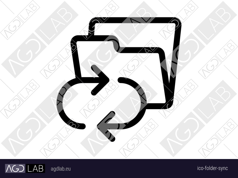 Folder sync icon