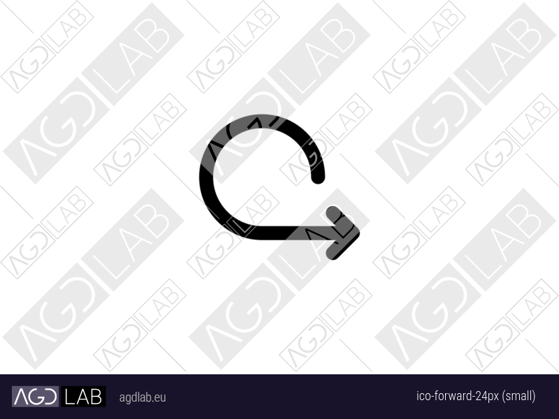 Forward 24px (small) icon