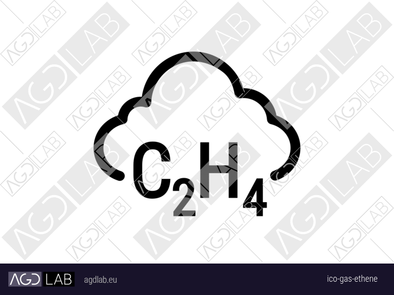 Gas ethene icon