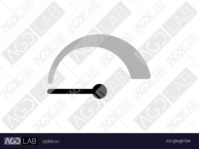 Gauge low icon