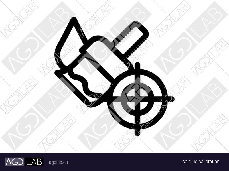 Glue calibration icon