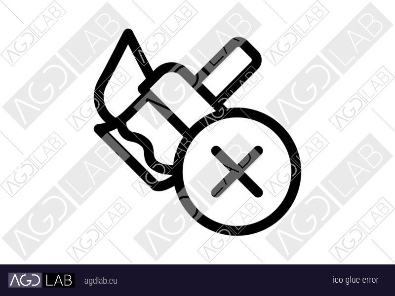 Glue error icon