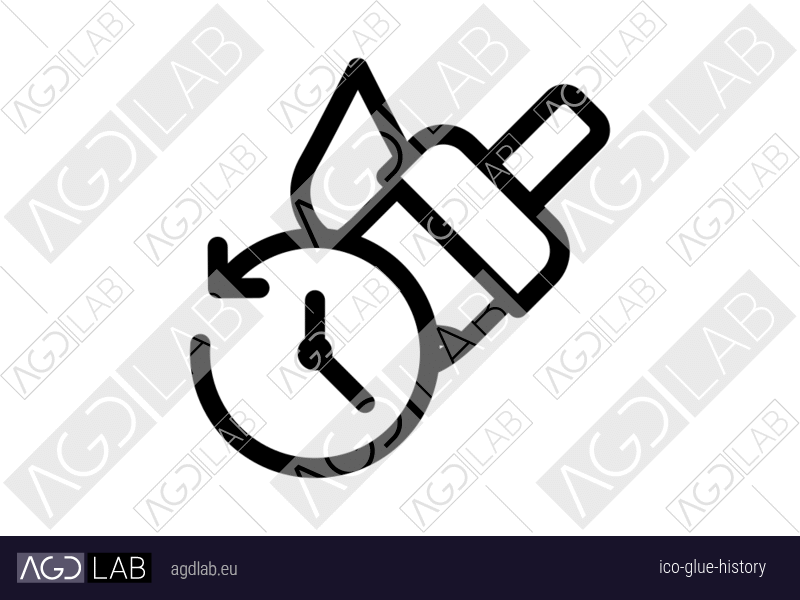 Glue history icon
