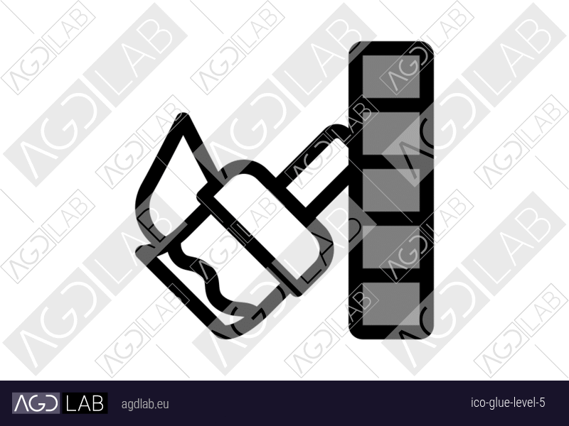Glue level 5 icon