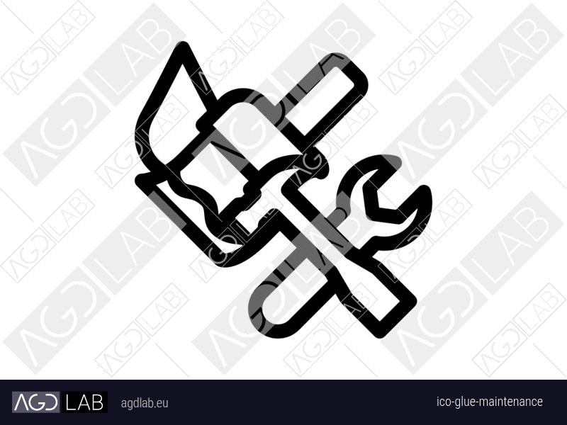 Glue maintenance icon