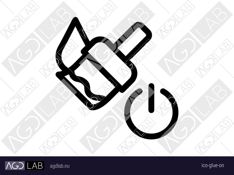 Glue ON icon
