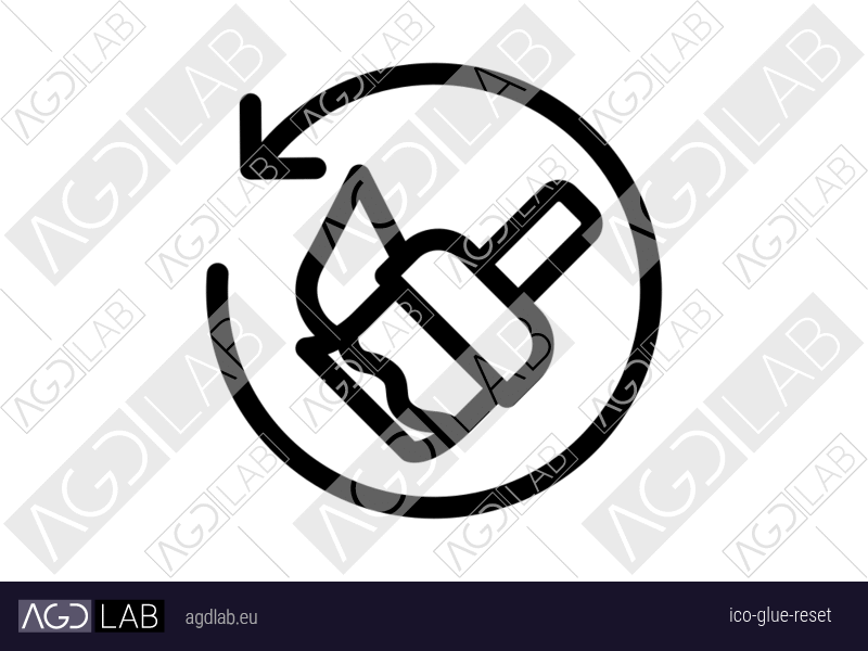 Glue reset icon