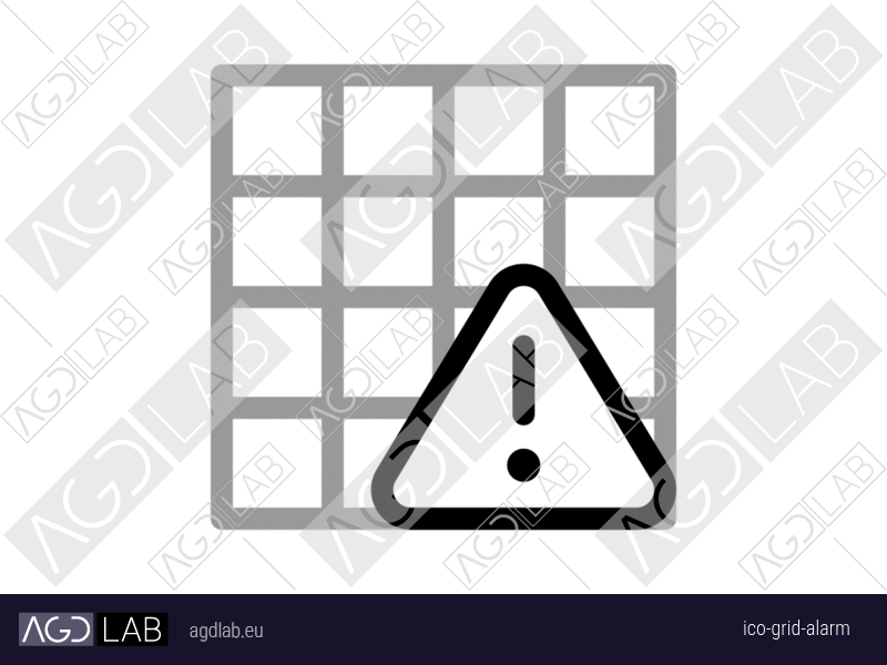 Grid alarm icon