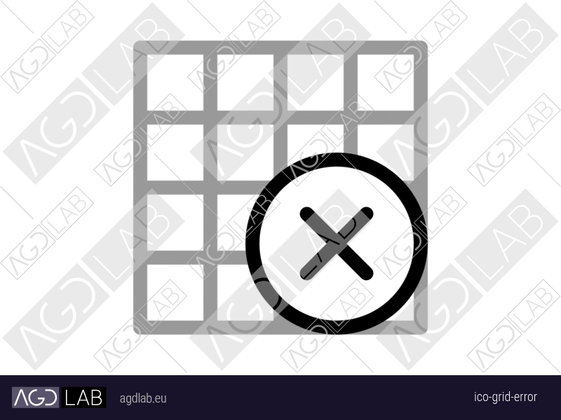 Grid error icon